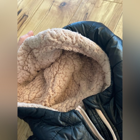 Michael Michael Kors winter coat girls size 7/8 black and pink - Picture 6 of 8